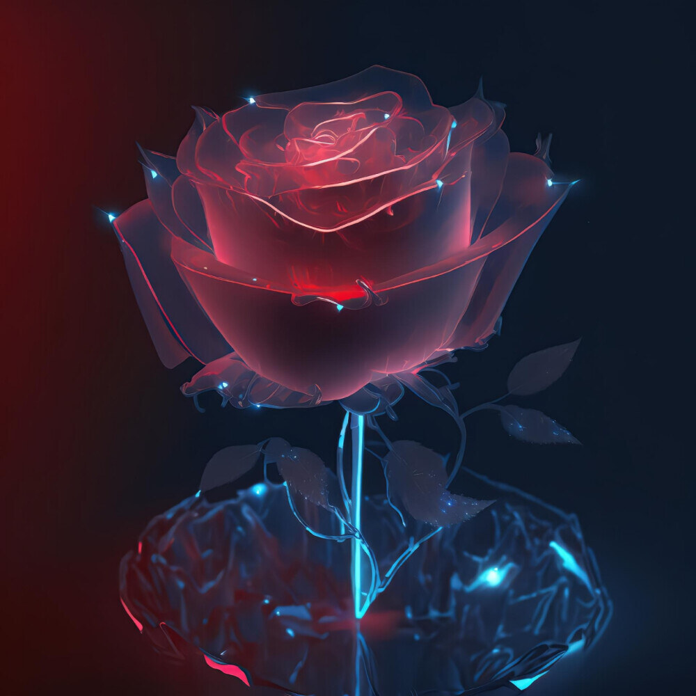 水晶玫瑰头像图片(图1)