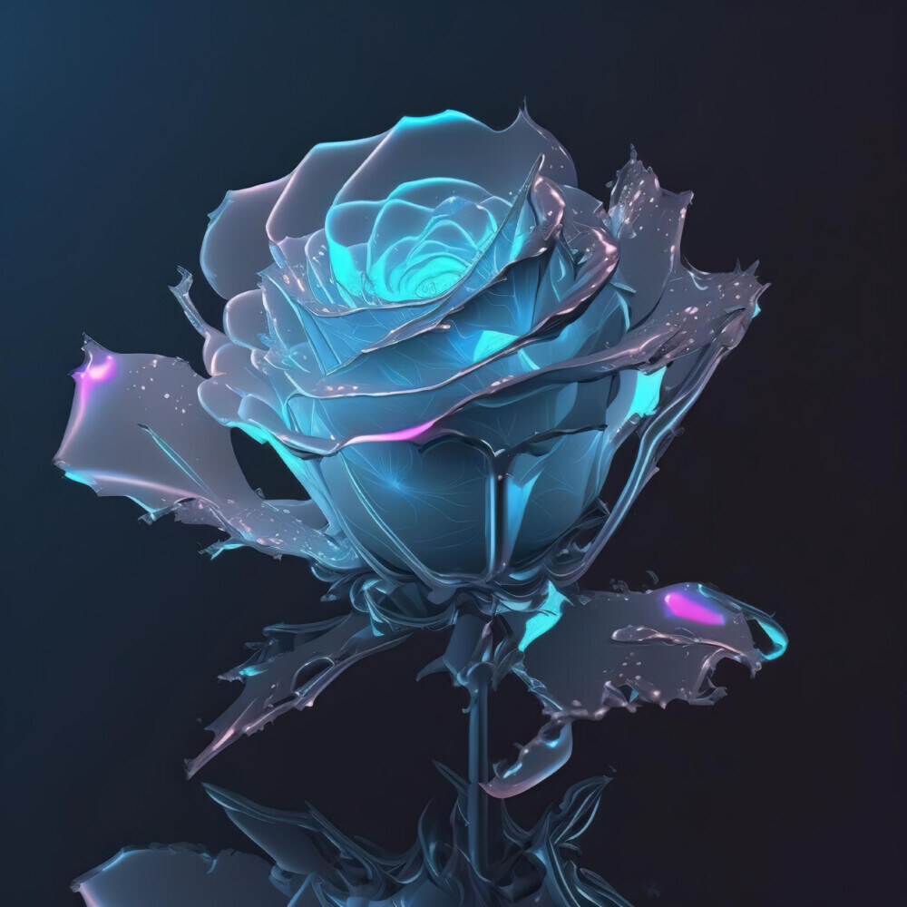 水晶玫瑰头像图片(图2)