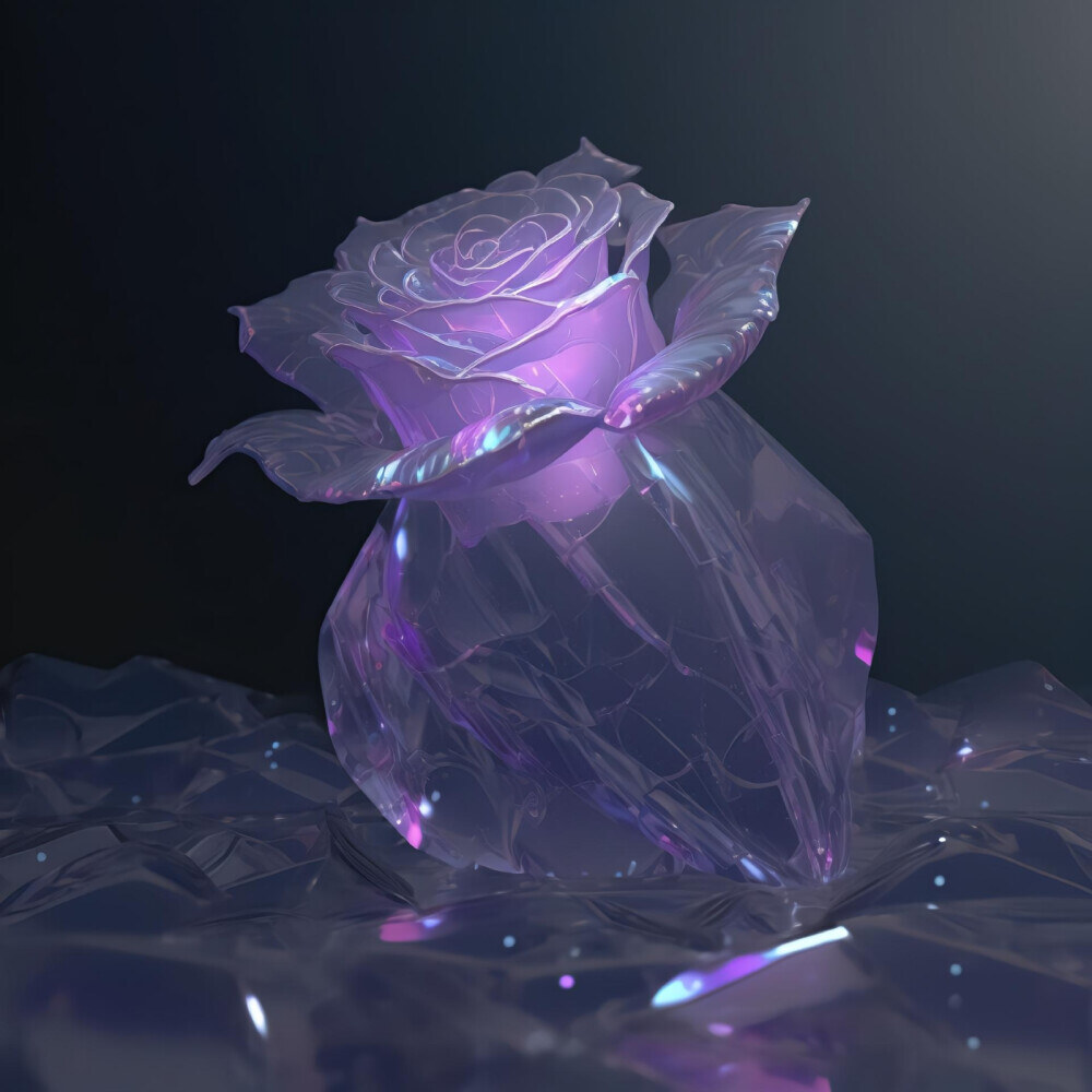 水晶玫瑰头像图片(图3)